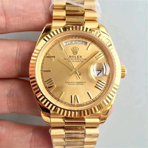 rolex fake herren gold|identifying rolex watches.